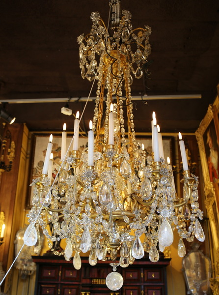 Lustre de style Louis XVI début XXème