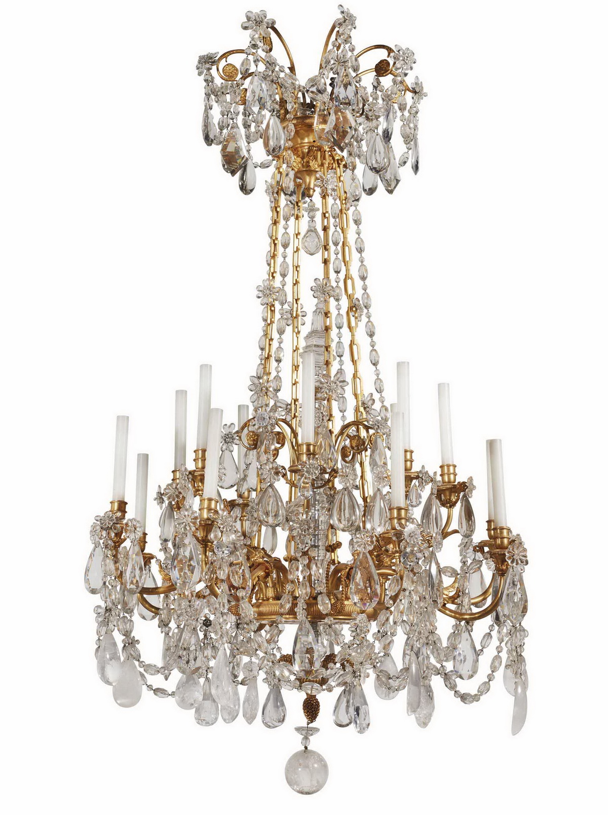 Lustre de style Louis XVI début XXème