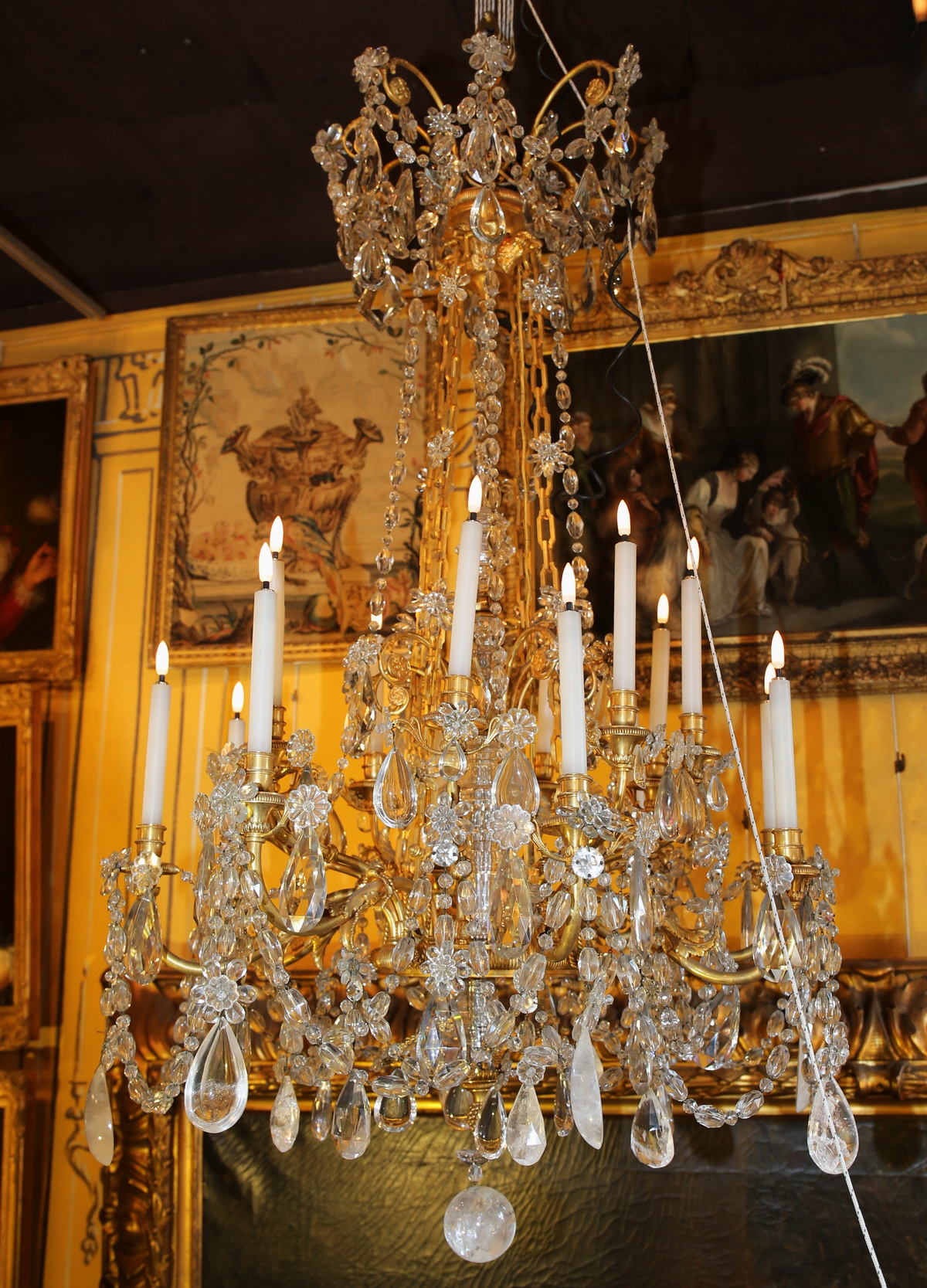 Lustre de style Louis XVI début XXème