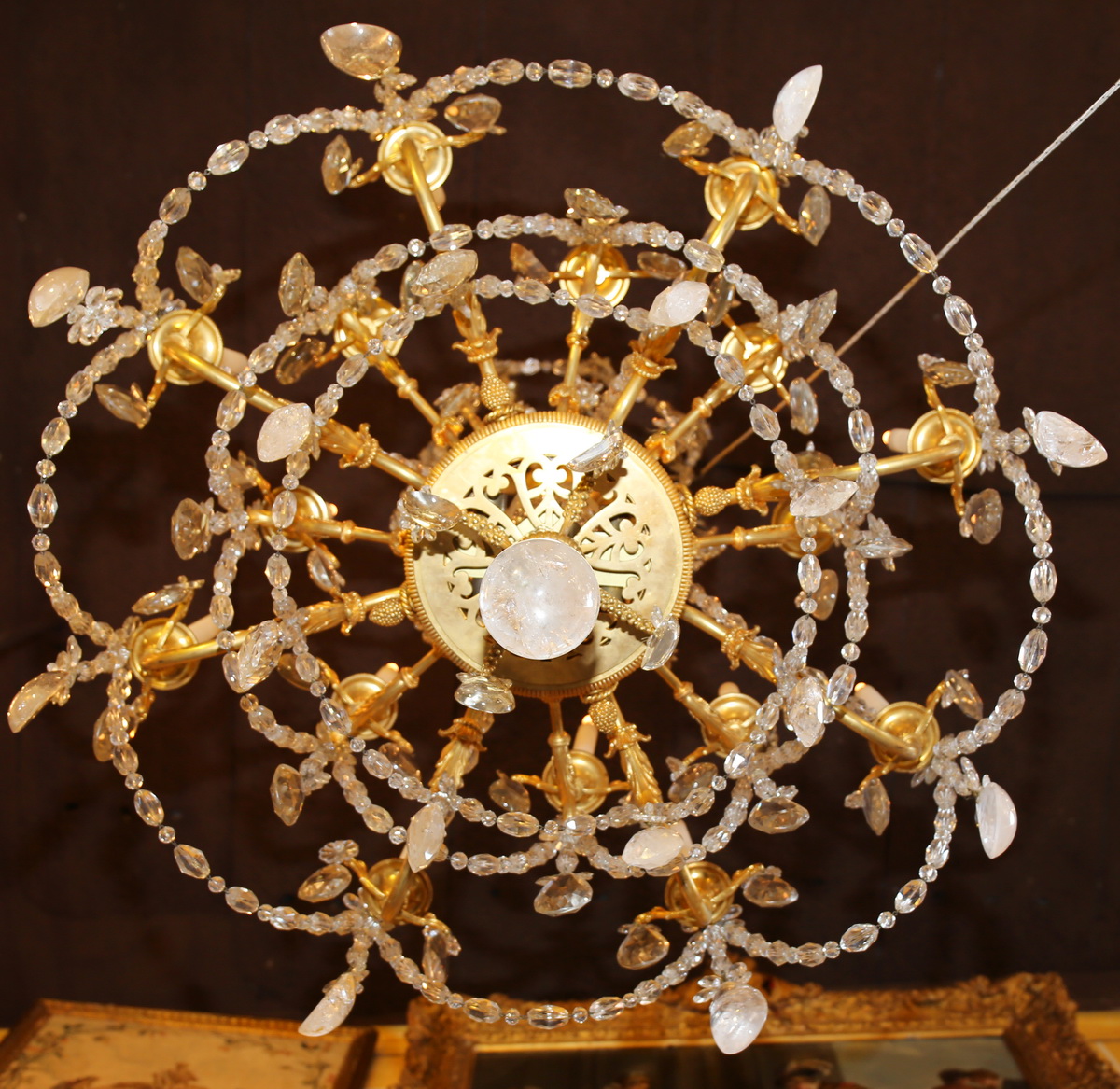 Lustre de style Louis XVI début XXème