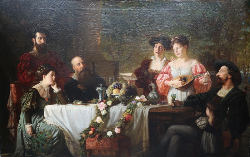 Emil Reynier 1836-1927 école allemande