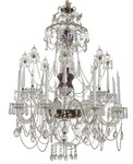 Crystal chandelier of La Granja circa 1940