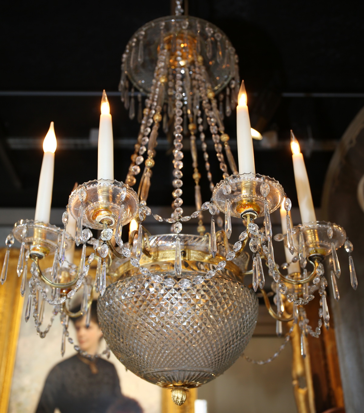 Chandelier foreign work circa 1810