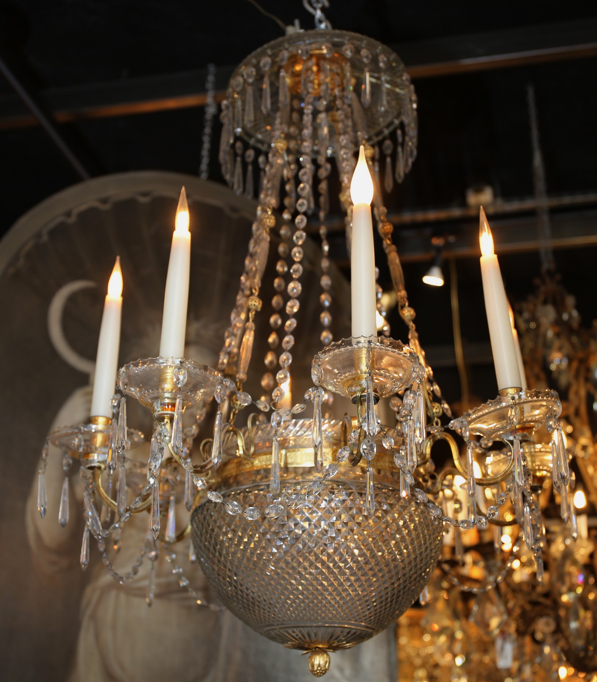 Chandelier foreign work circa 1810