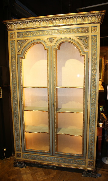 Armoire vitrine fin XIXème