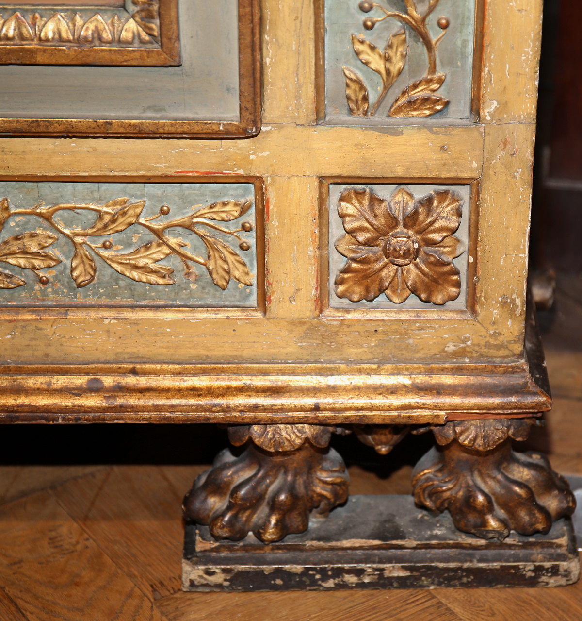 Armoire vitrine fin XIXème