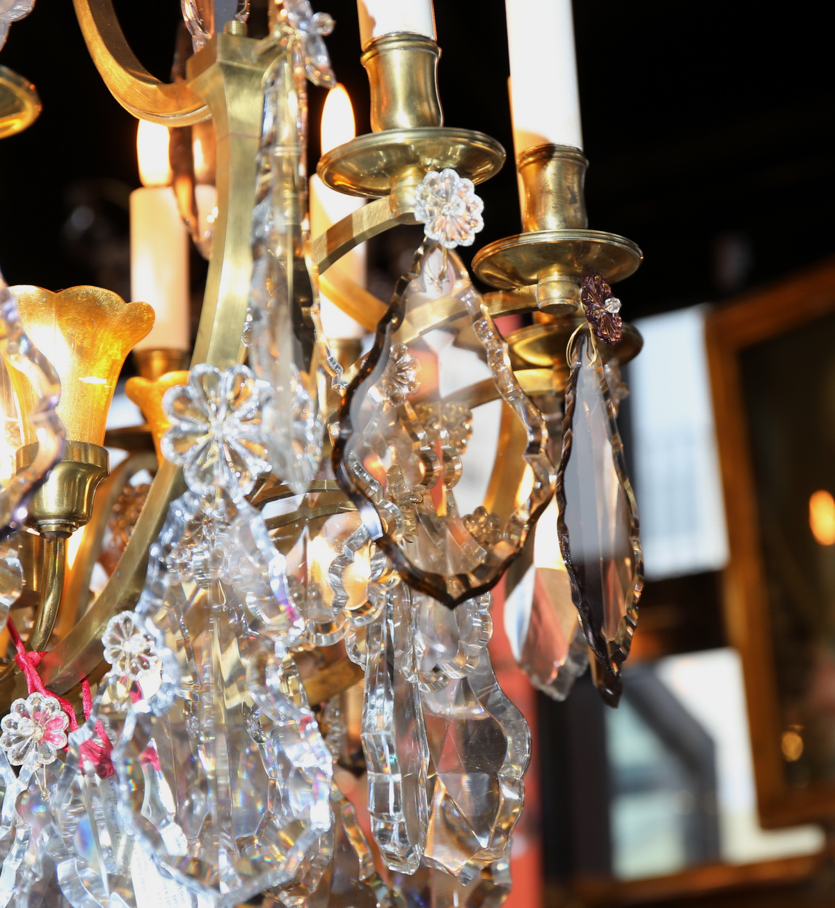 Chandelier cage beginning XX (Baccarat)