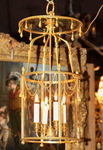 Golden bronze lantern