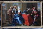 Ecole Franaise du XVIII paire de peintures