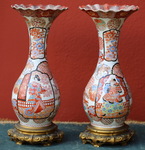 Paire vases Japon priode Meiji