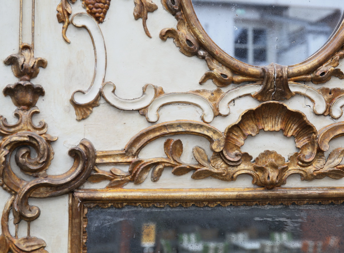 Pair of Louis XV style trumeaux