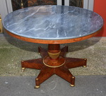 Empire pedestal table