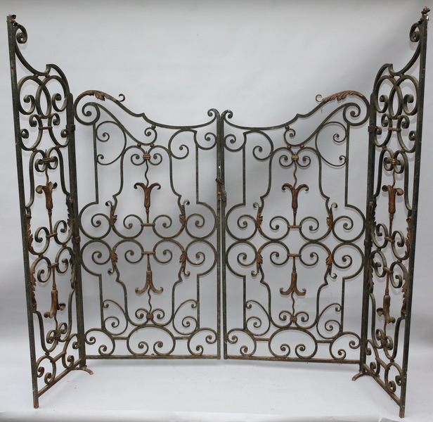 Paire de grilles d'intérieur XIXème