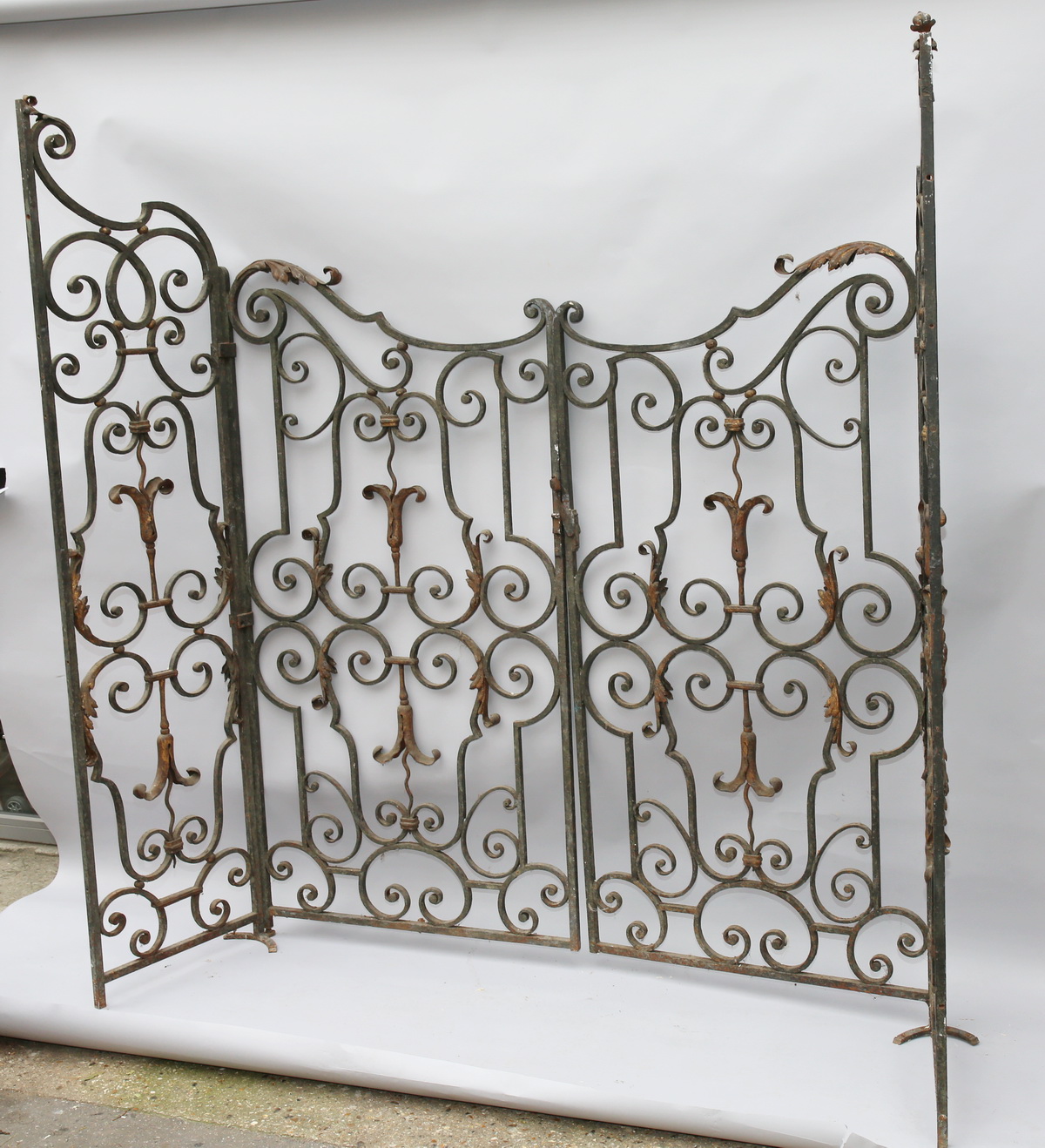 Paire de grilles d'intérieur XIXème