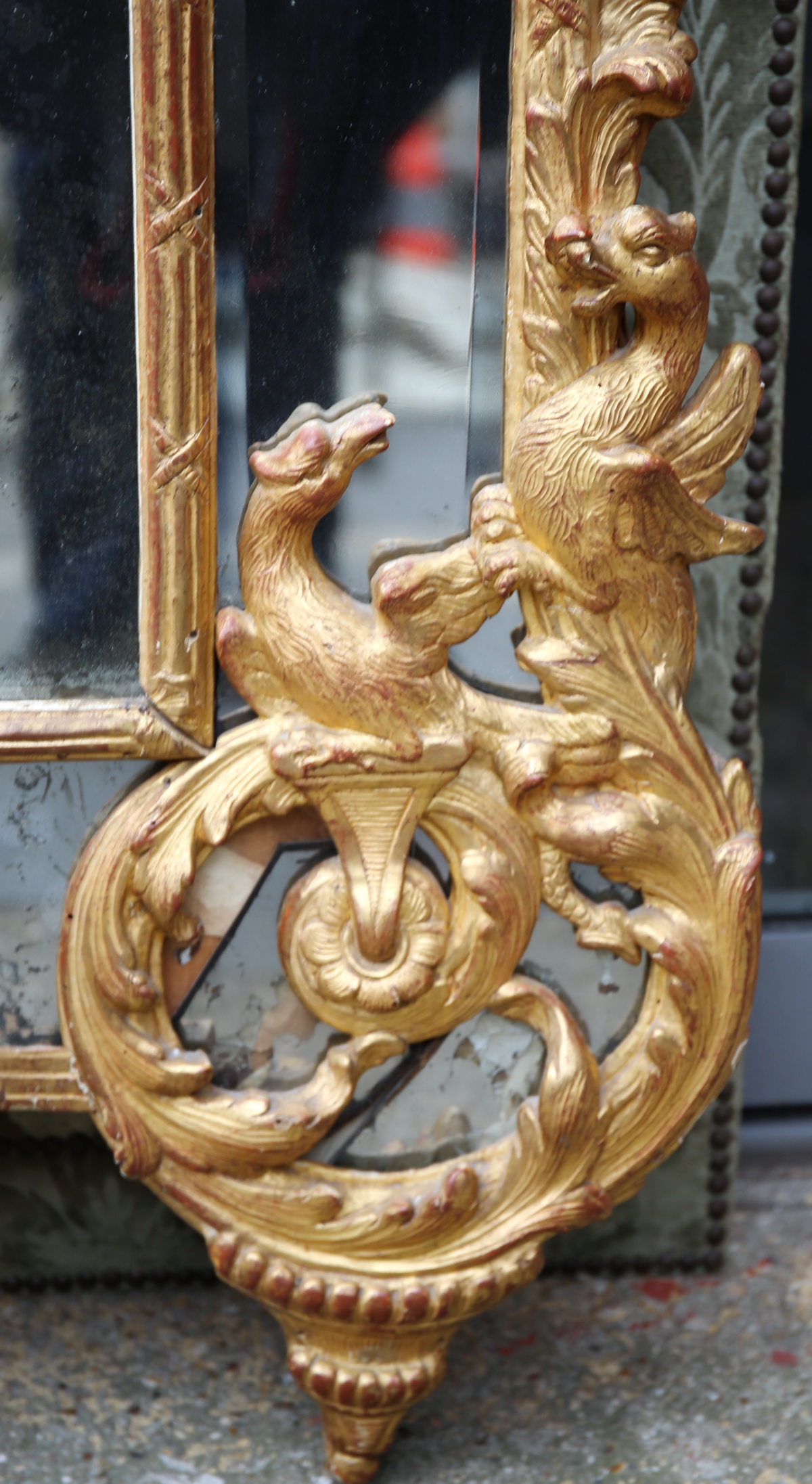 Miroir d'époque Régence