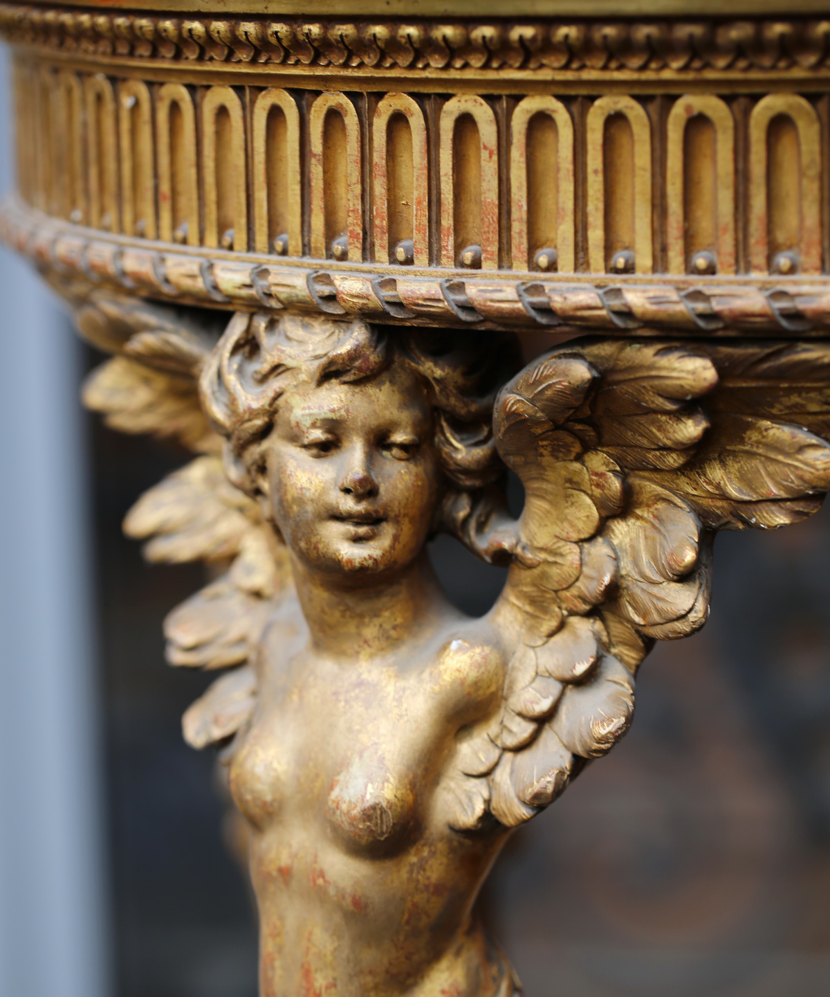 Pedestal Louis XVI style circa 1880