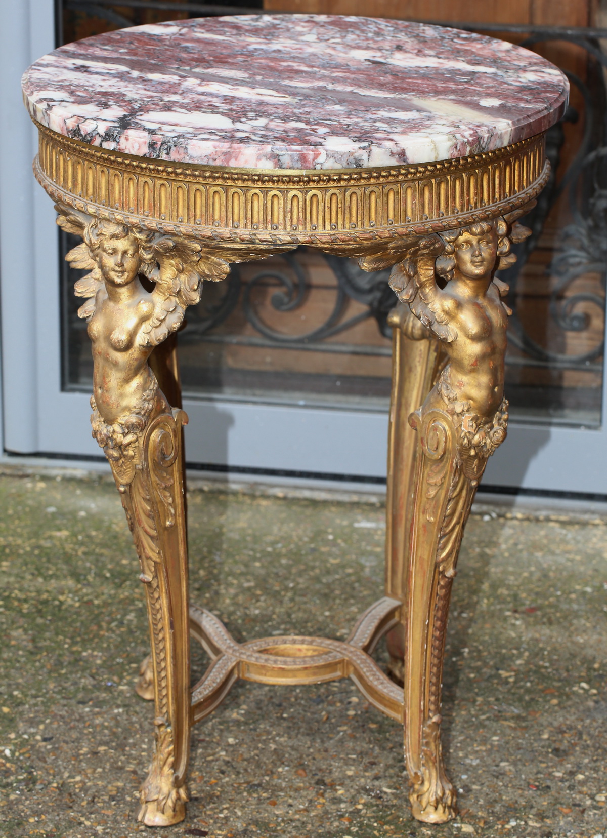 Pedestal Louis XVI style circa 1880