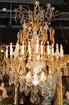 Chandelier cage Louis XV style early XX