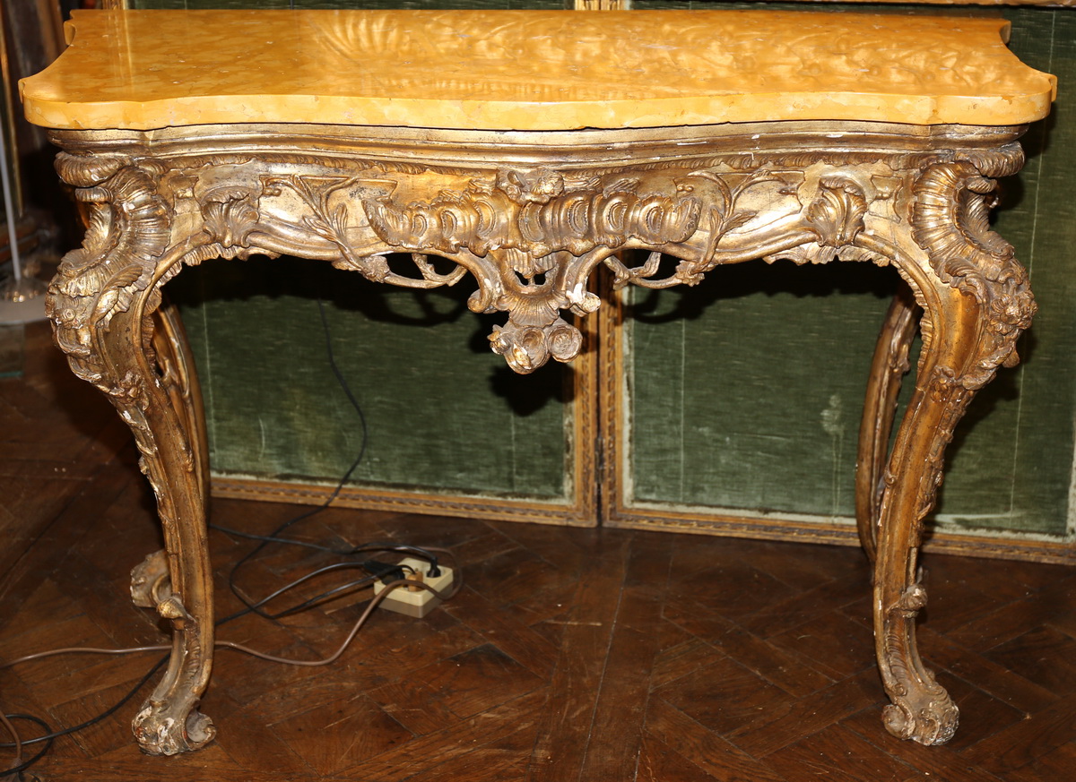 Paire de consoles Italie XVIII