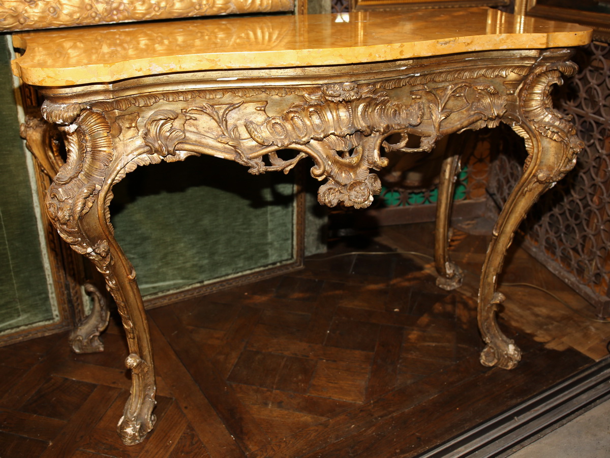 Paire de consoles Italie XVIII