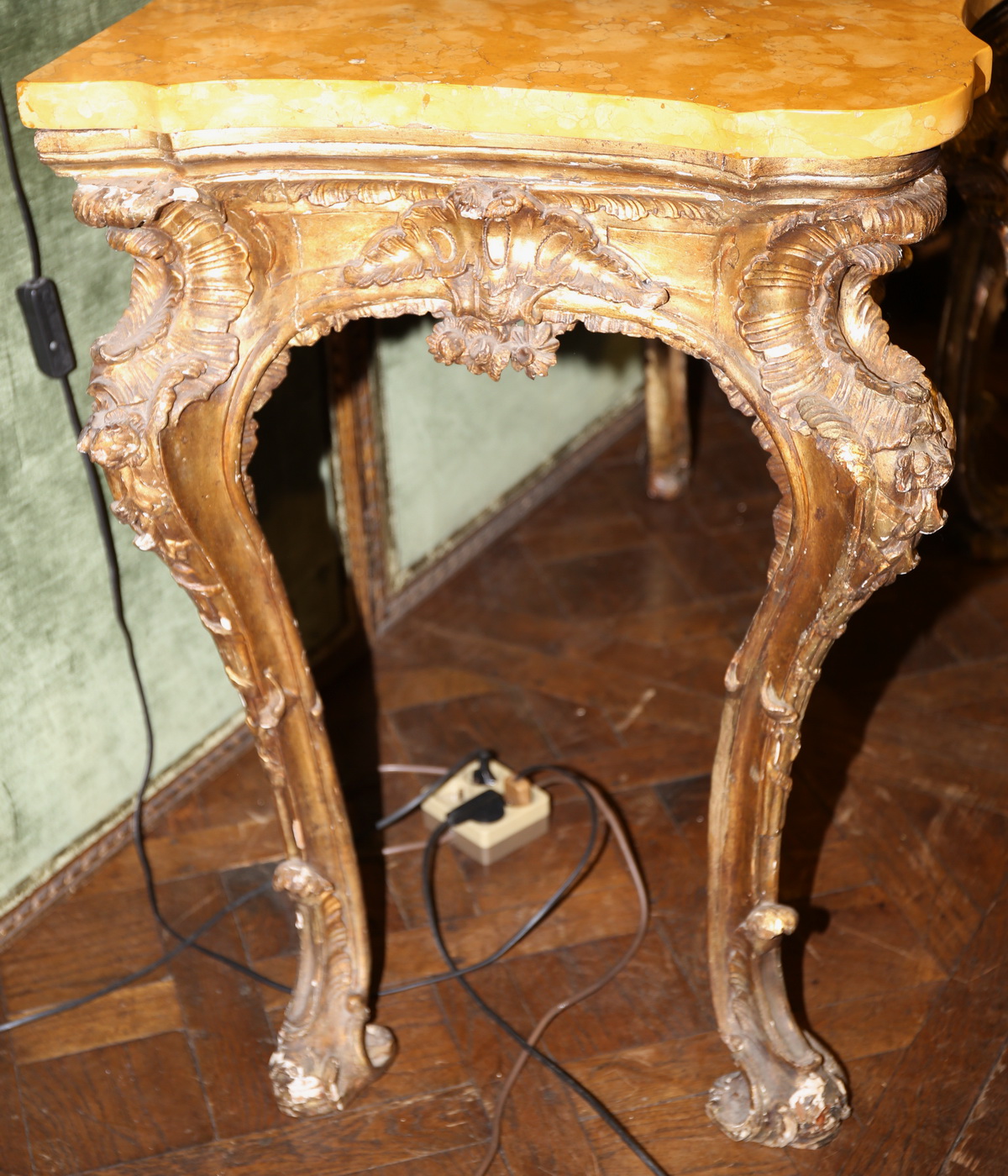 Paire de consoles Italie XVIII