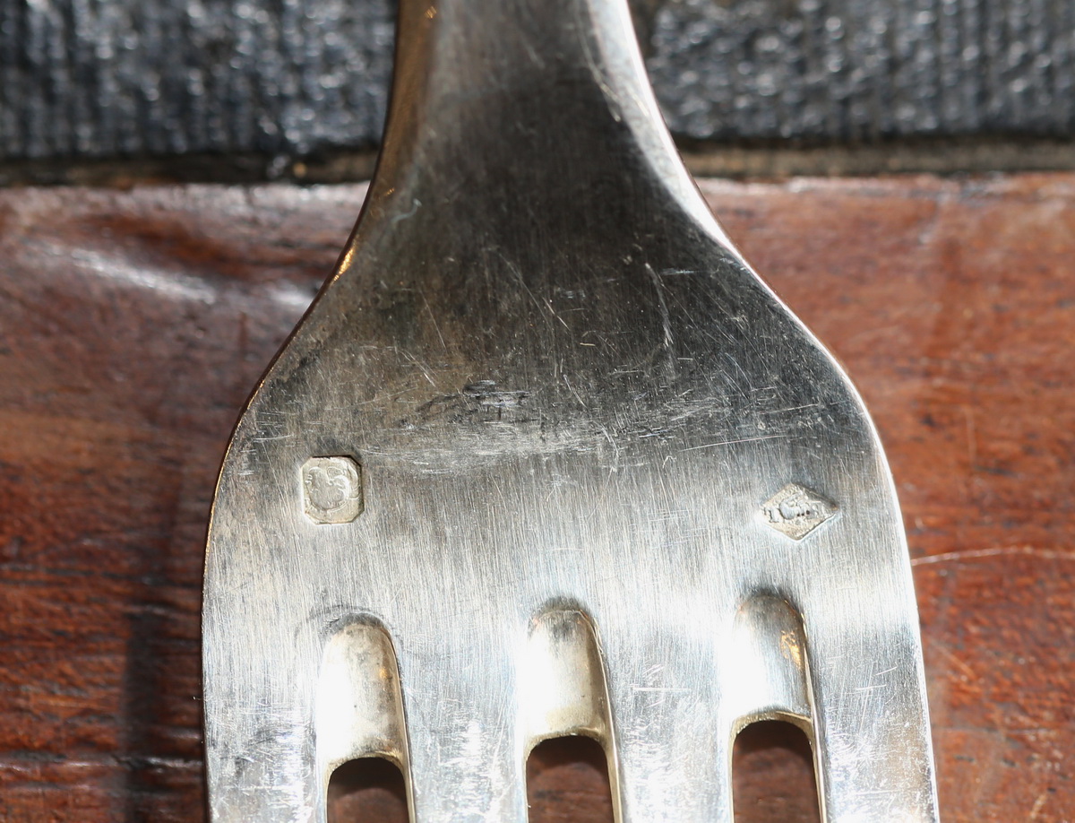 Ménagère en argent M.O Lappara circa 1930