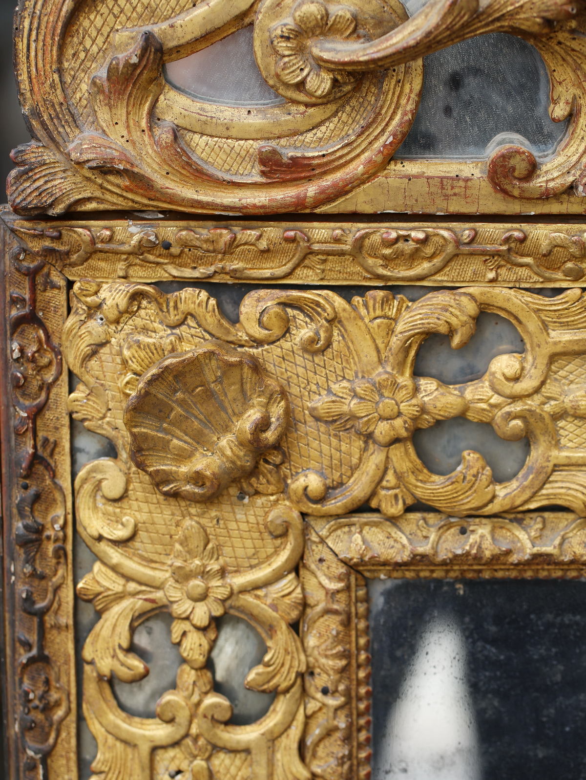 Miroir d'époque Régence