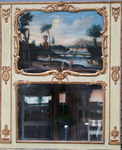 Pier glass of woodwork 18th