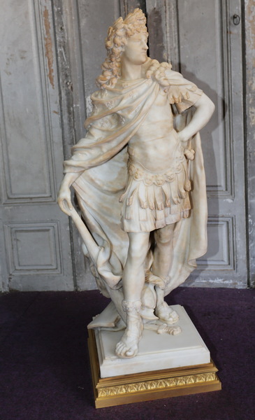 Louis XIV marble circa 1860