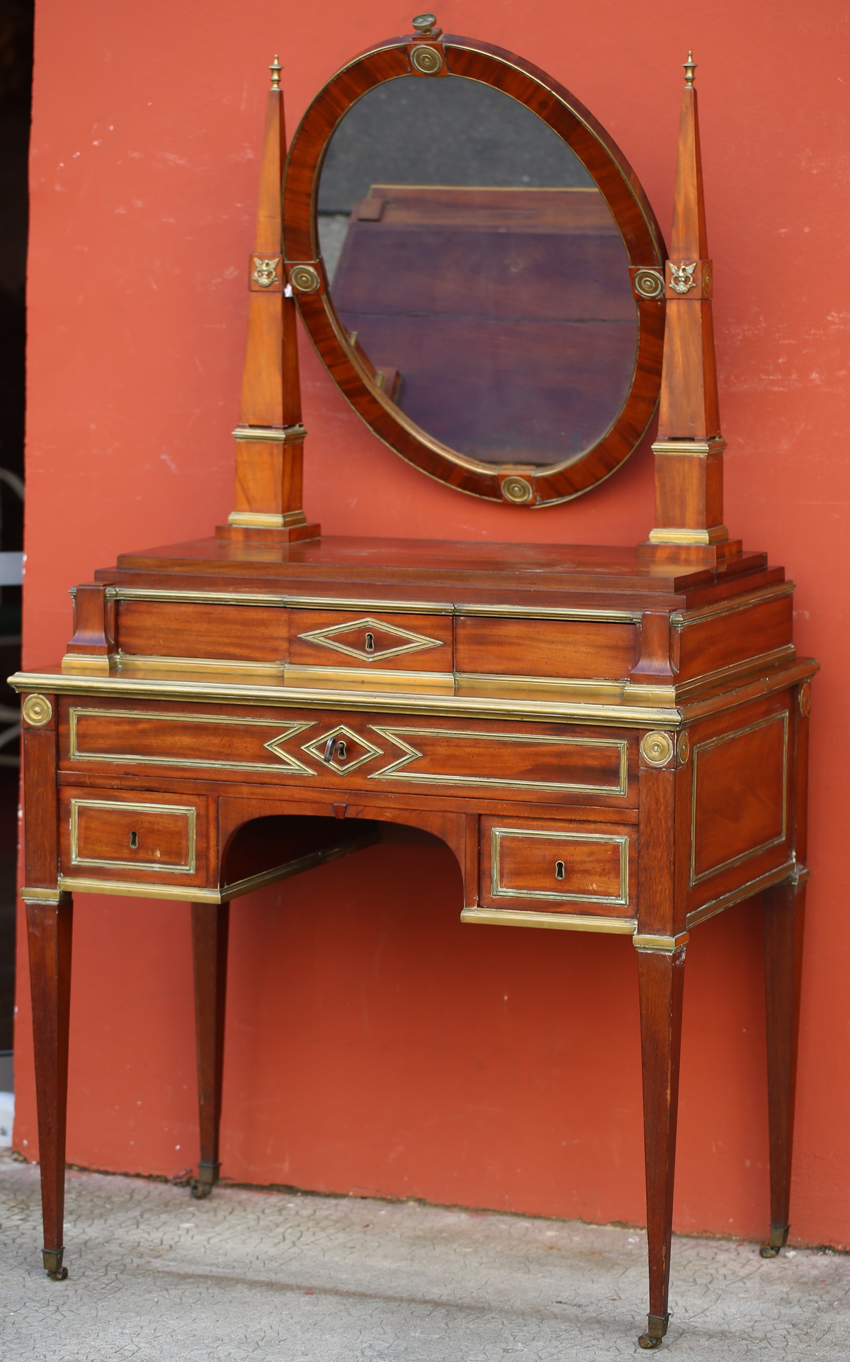 coiffeuse bureau, Russie début XIXème