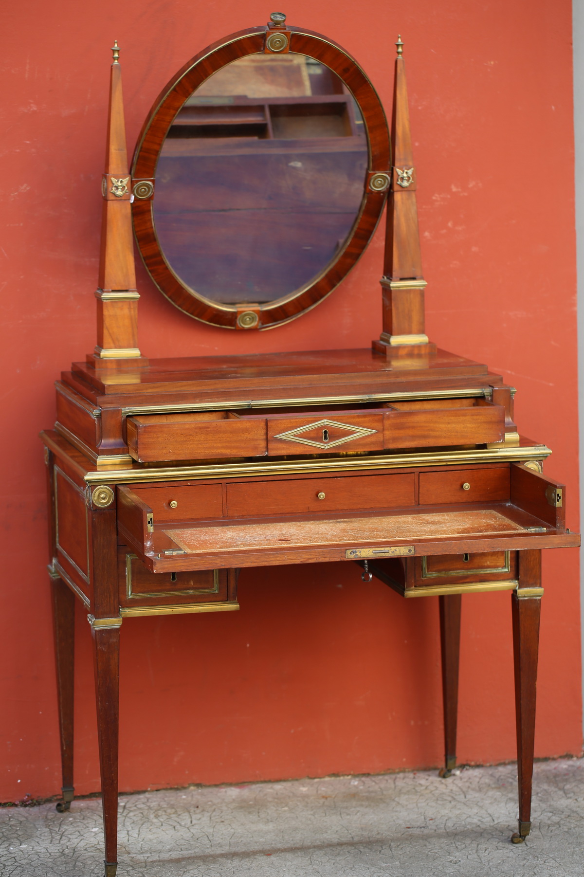 coiffeuse bureau, Russie début XIXème