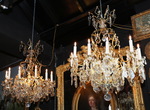 Pair of Baccarat chandeliers early XX