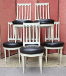 Set of 6 Louis XVI chairs