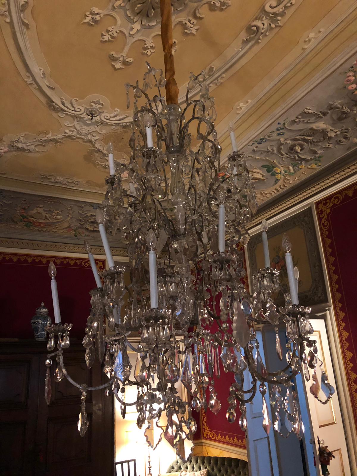 Lustre 18 lumières style Louis XV