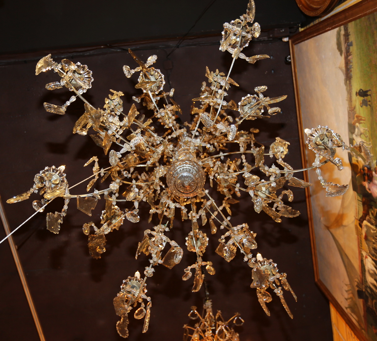 Lustre 18 lumières style Louis XV