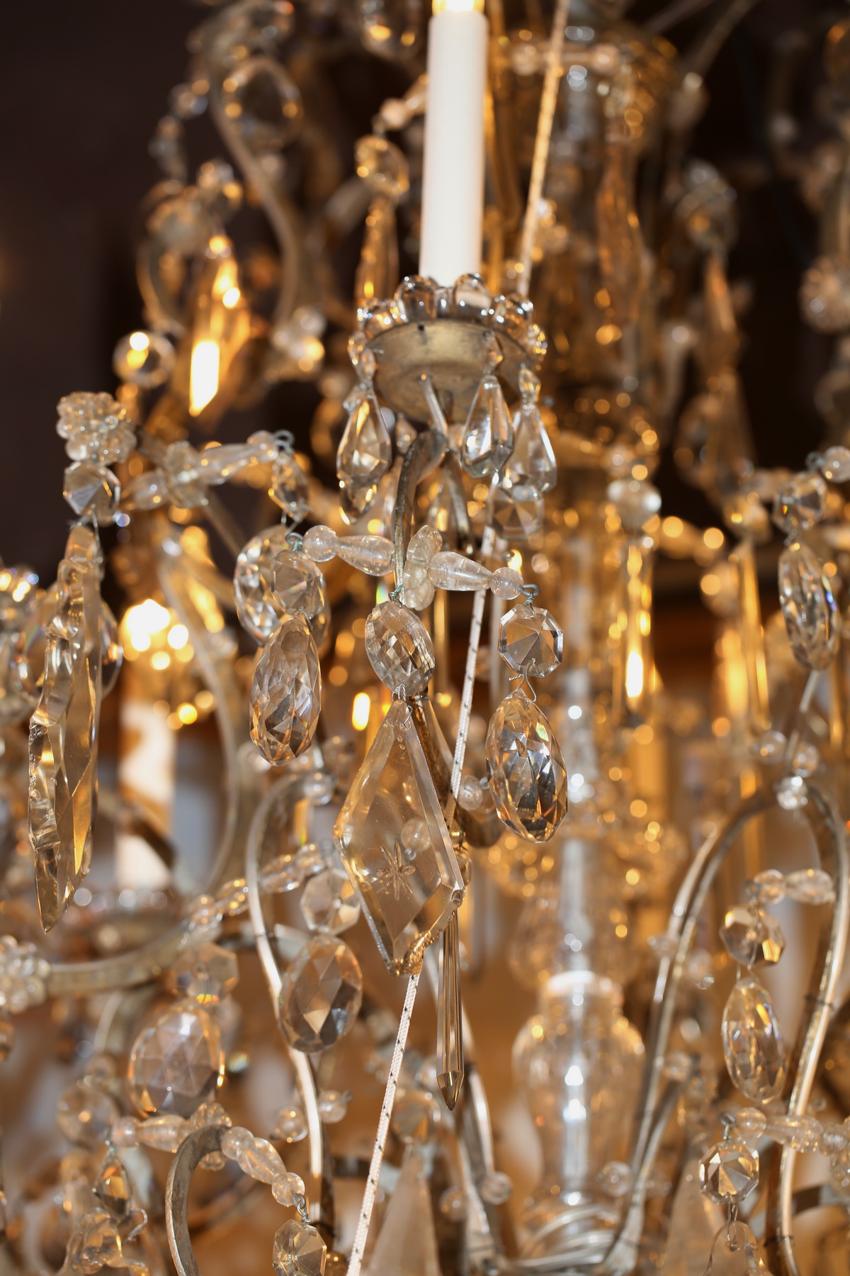 Lustre 18 lumières style Louis XV