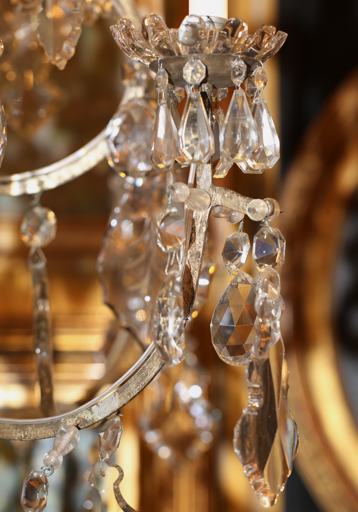 Lustre 18 lumières style Louis XV