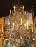 Chandelier 18 lights Louis XV style