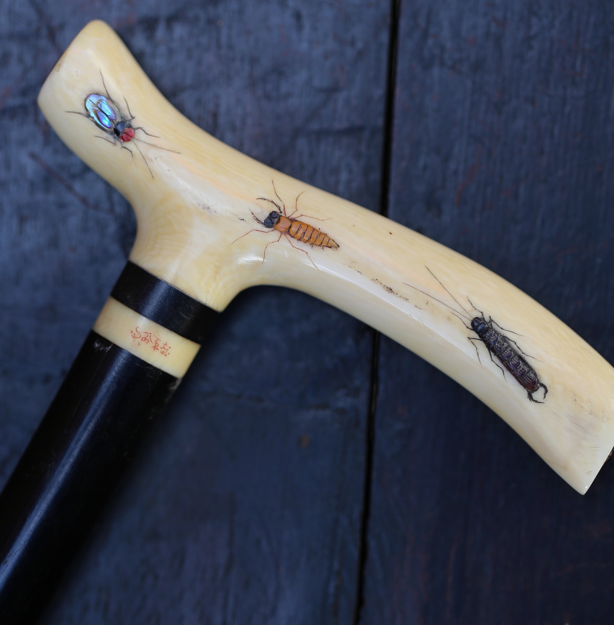 Shibayama cane collection