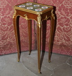 Transition style coffee table, circa 1880