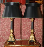 Paire de lampes, maison Malabert