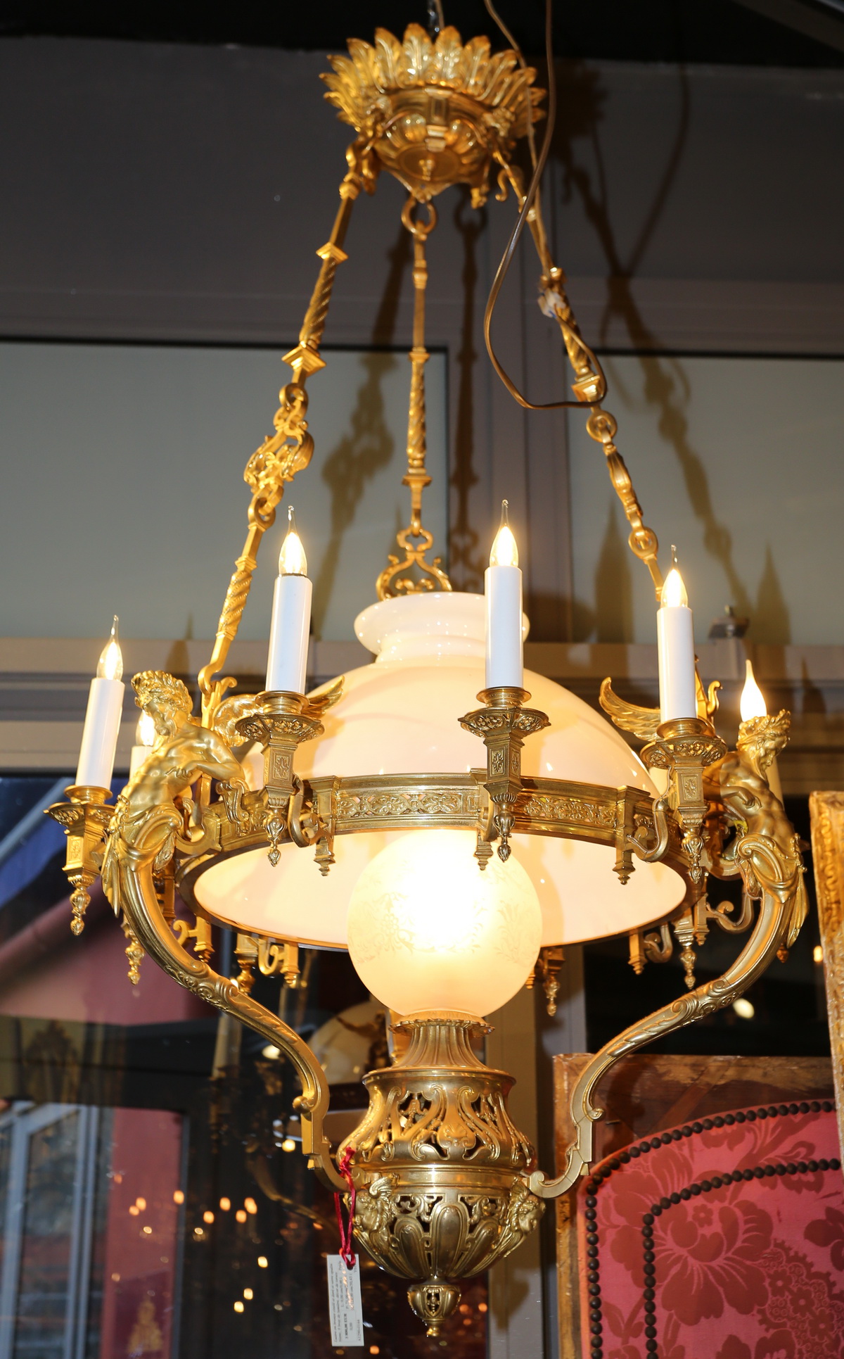 Lustre suspension circa 1880