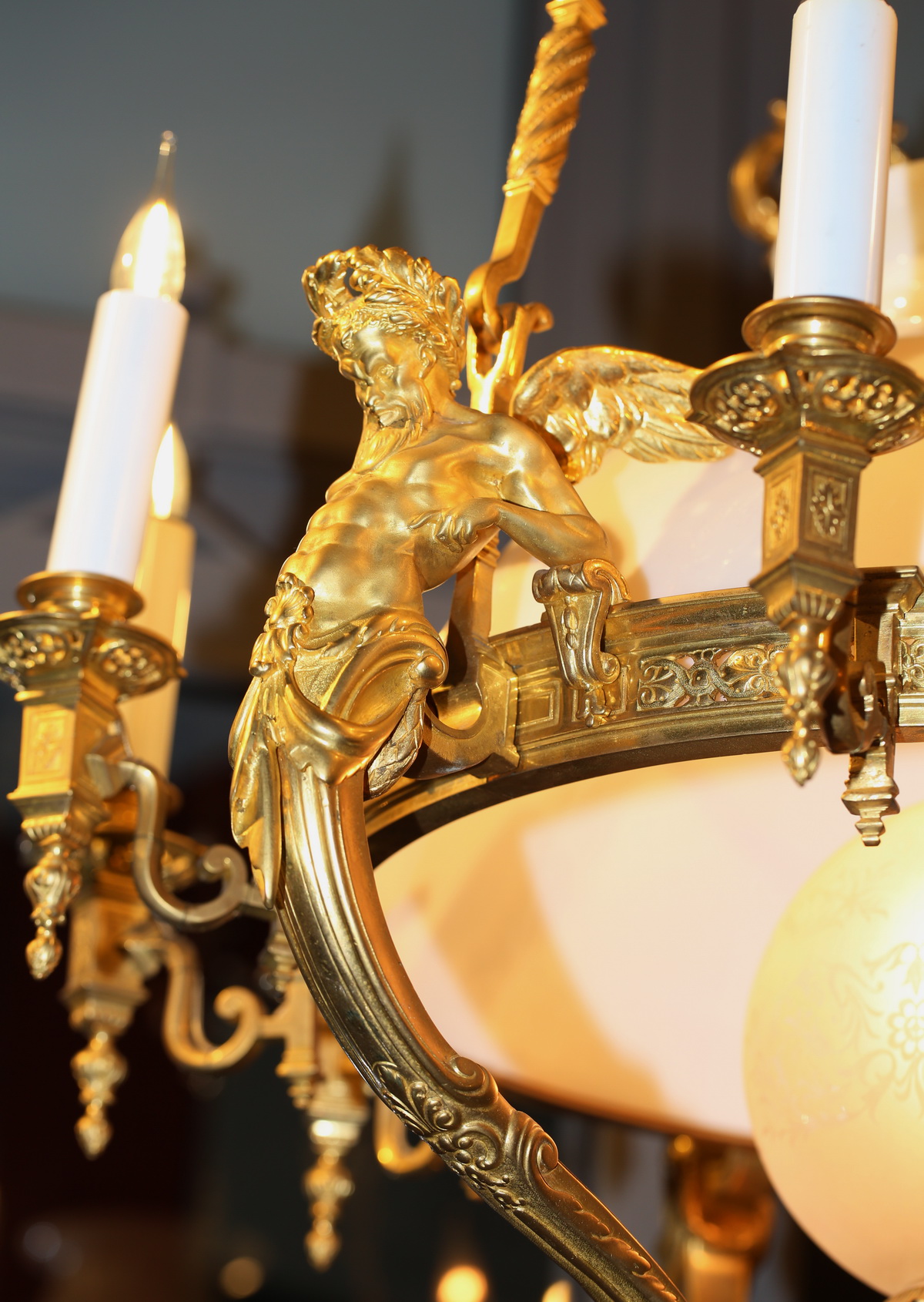 Lustre suspension circa 1880