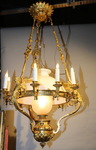 Chandelier suspension circa 1880