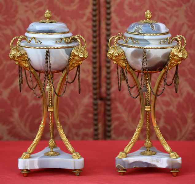 Pair of Athenian casseroles circa 1800