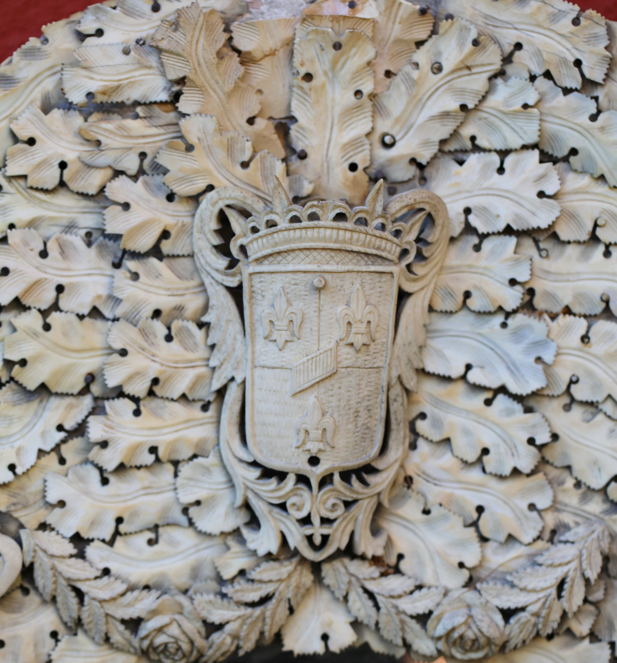 Mirror, XIXth century Dieppe work