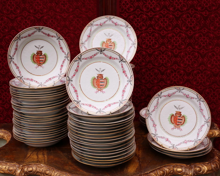 Service de vaisselle XIXème