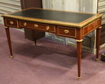 Louis XVI style flat desk signed Durand