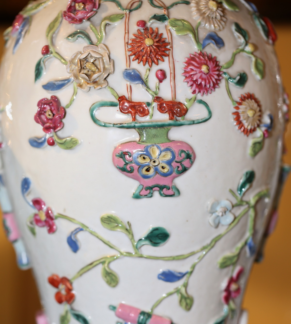 Dynastie QING, garniture 5 pièces.