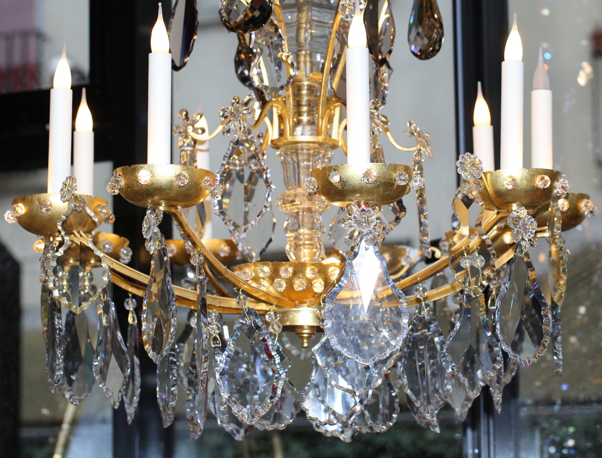 Lustre style Louis XV circa 1930